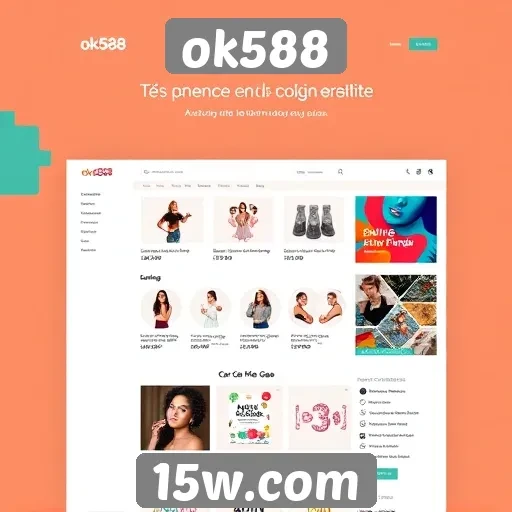 interface do site de ok588 passa por atualização significativa